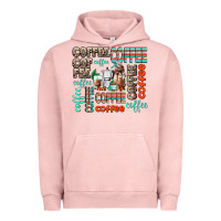 Pigment Salmon coffee Urban Hoodie - AdoDesignShop