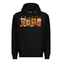 Black western thanksgiving coffee cups bbs Premium Hoodie - BundleAndBundleShop