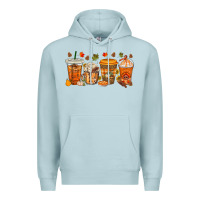 Blue Mist western thanksgiving coffee cups bbs Premium Hoodie - BundleAndBundleShop