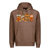 Chestnut western thanksgiving coffee cups bbs Premium Hoodie - BundleAndBundleShop