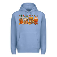 Colony Blue western thanksgiving coffee cups bbs Premium Hoodie - BundleAndBundleShop