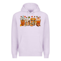 Lilac western thanksgiving coffee cups bbs Premium Hoodie - BundleAndBundleShop