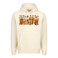 Sandshell western thanksgiving coffee cups bbs Premium Hoodie - BundleAndBundleShop