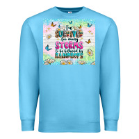 Ocean Blue ive survived too many storms Premium Sweatshirt - texasbilliewilder