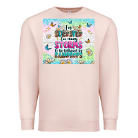 Pale Pink ive survived too many storms Premium Sweatshirt - texasbilliewilder