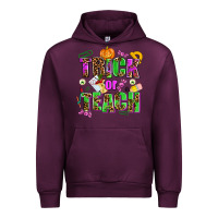 Mauve Wine trick or teach Urban Hoodie - AdoDesignShop