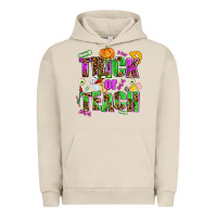 Pigment French Oak trick or teach Urban Hoodie - AdoDesignShop