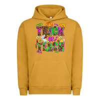 Pigment Peanut Butter trick or teach Urban Hoodie - AdoDesignShop