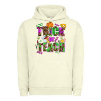 Pigment Pistachio trick or teach Urban Hoodie - AdoDesignShop