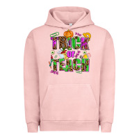 Pigment Salmon trick or teach Urban Hoodie - AdoDesignShop