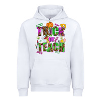 White trick or teach Urban Hoodie - AdoDesignShop