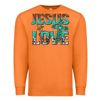 Carrot jesus is love Premium Sweatshirt - texasbilliewilder