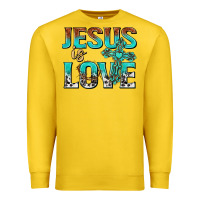 Lemon jesus is love Premium Sweatshirt - texasbilliewilder