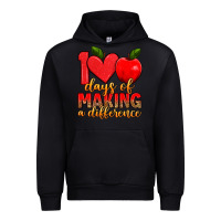 Black 100 days of making a difference Urban Hoodie - Artiststas
