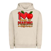 Pigment French Oak 100 days of making a difference Urban Hoodie - Artiststas