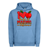 Pigment Pebble Blue 100 days of making a difference Urban Hoodie - Artiststas