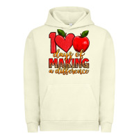 Pigment Pistachio 100 days of making a difference Urban Hoodie - Artiststas