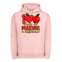Pigment Salmon 100 days of making a difference Urban Hoodie - Artiststas