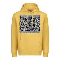Antique Gold grey leopard Premium Hoodie - JahusDesignShop