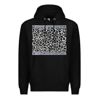 Black grey leopard Premium Hoodie - JahusDesignShop