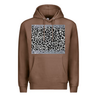 Chestnut grey leopard Premium Hoodie - JahusDesignShop
