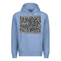 Colony Blue grey leopard Premium Hoodie - JahusDesignShop