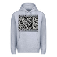Heather Grey grey leopard Premium Hoodie - JahusDesignShop