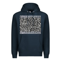 Navy grey leopard Premium Hoodie - JahusDesignShop