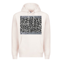 Pale Pink grey leopard Premium Hoodie - JahusDesignShop