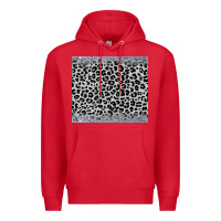 Red grey leopard Premium Hoodie - JahusDesignShop