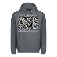 Rock grey leopard Premium Hoodie - JahusDesignShop