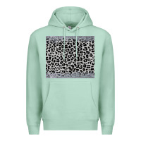 Seafoam grey leopard Premium Hoodie - JahusDesignShop
