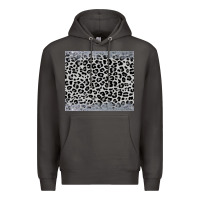 Smoke grey leopard Premium Hoodie - JahusDesignShop