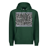 Sports Green grey leopard Premium Hoodie - JahusDesignShop