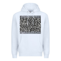 White grey leopard Premium Hoodie - JahusDesignShop