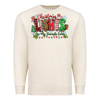 Sandshell christmas lights are my favorite color Premium Sweatshirt - Zillion Design Studio