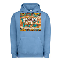 Pigment Pebble Blue dental life Urban Hoodie - JahusDesignShop