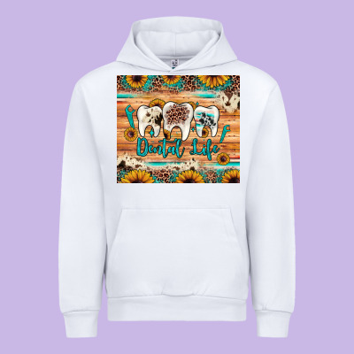 Dental Life Urban Hoodie Designed By Jahusdesignshop