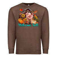 Chestnut Welcome fall pig Premium Sweatshirt - RanaPortraitStore