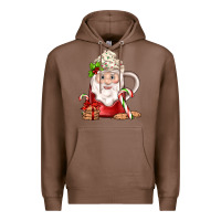 Chestnut santa coffee Premium Hoodie - JahusDesignShop