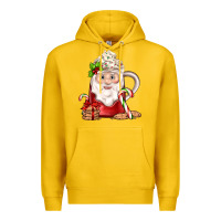 Lemon santa coffee Premium Hoodie - JahusDesignShop