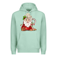 Seafoam santa coffee Premium Hoodie - JahusDesignShop