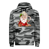 Slate Camo santa coffee Premium Hoodie - JahusDesignShop