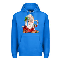 True Royal santa coffee Premium Hoodie - JahusDesignShop