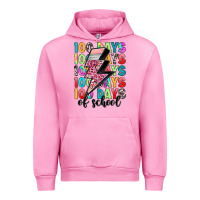 Fuchsia Pink 100 days of school Urban Hoodie - Artiststas