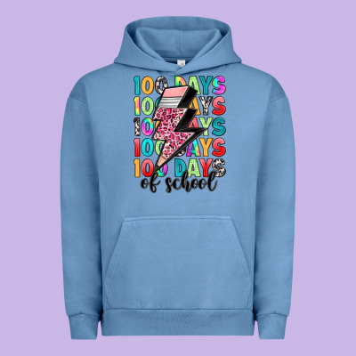 100 Days Of School Urban Hoodie Designed By Artiststas