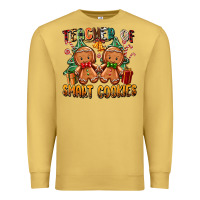Antique Gold teacher of smart cookies Premium Sweatshirt - Zillion Design Studio