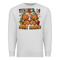 Dove Grey teacher of smart cookies Premium Sweatshirt - Zillion Design Studio