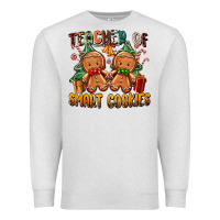 Oatmeal Heather teacher of smart cookies Premium Sweatshirt - Zillion Design Studio
