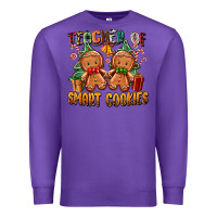 Purple teacher of smart cookies Premium Sweatshirt - Zillion Design Studio